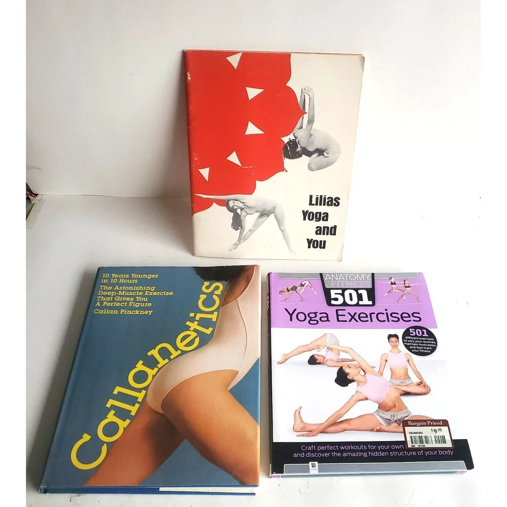 Lilias Yoga and You Lilias M. Folan 1972 Yoga 7th Ed 501 Yoga Callanectics lot 3